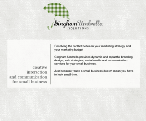 ginghamumbrella.com: Gingham Umbrella Solutions
Mental Health (psychologist, psychoanalyst, therapist)