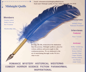 midnightquills.com: Midnight Quills
Writer Author Romance Midnight