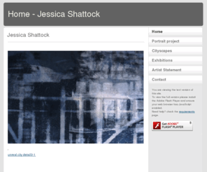 jessicashattock.com: Home - Jessica Shattock
textile artist
printmaker
screen printing cushions