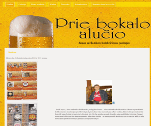 priebokalo.com: Alaus atributikos kolekcininko puslapis
