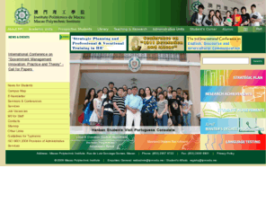 ipm.edu.mo: Macao Polytechnic Institute Staff Web Server
