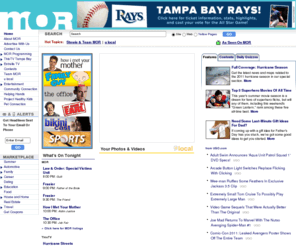 mortampa.net: Tampa TV Listings, Movies, Music, Weather, Tampa Entertainment - Tampa's MOR-TV.COM
MOR-TV.COM is where the Tampa Bay area gets connected to their favorite shows on MOR, plus get information on contests, advanced movie screenings, events, games, video, pictures, TV listings and more!