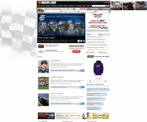nascartechclub.info: The Official Site of NASCAR News, Video, Drivers, Tracks, Schedules & Fantasy | NASCAR.COM
NASCAR.COM is the official site of NASCAR, the National Association for Stock Car Auto Racing.  Find information on NASCAR races, tracks, drivers, schedules, news, video, results, merchandise, fantasy, community and TrackPass.