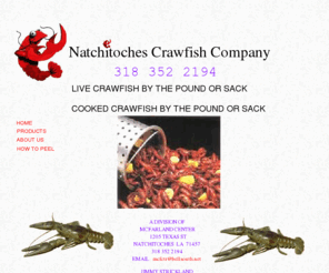natchitochescrawfish.com: natchitoches crawfish
live boiled crawfish