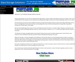 peripheralstorage.com: Peripheral Storage solutions from Fortuna
Peripheral Storage solutions from Fortuna - Complete Data Storage solutions for all your storage requirements.