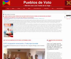 pueblosdevoto.com: Bienvenidos a la portada
Joomla! - el motor de portales dinámicos y sistema de administración de contenidos