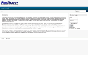 feesharer.com: FeeSharer
Feesharer - share the fees you pay with charity