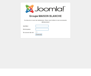 groupemaisonblanche.com: Bienvenue sur le site du groupe Maison Blanche
Joomla! - le portail dynamique et syst�me de gestion de contenu