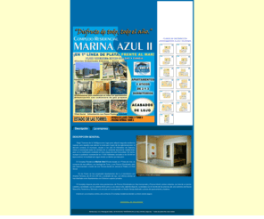 marina-azul.es: Complejo residencial Marina Azul. Venta apartamentos playa Tavernes Valldigna Valencia
Complejo residencial Marina Azul II situado en el término municipal de Tavernes de la Valldigna (Valencia).