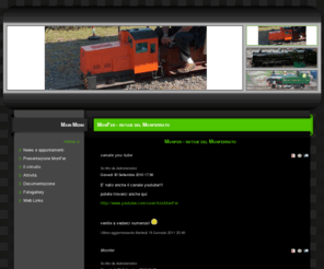 monfer.org: Monfer - rotaie del Monferrato
Sito dedicato al vapore vivo, ai treni, alle grandi scale, all'associazione MonFer, rotaie del Monferrato, ai treni e a quanto si muove su rotaia