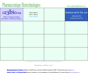 pharma-biotech.eu: PHARMA BIOTECH : Les entreprises Pharmaceutiques et Biotechnologiques s'affichent !
pharmabiotech.eu