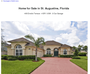 saint-augustine-florida-homes.com: Saint Augustine Florida Homes
Saint Augustine Florida home for sale near beaches and good schools