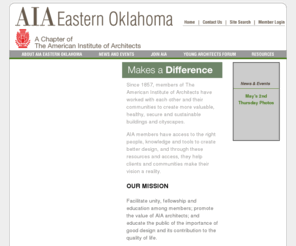 aiaeok.org: American Institute of Architects Eastern Oklahoma Chapter
American Institute of Architects Eastern Oklahoma Chapter