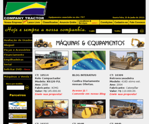 companytractor.com.br: Company Tractor - Hoje e sempre a nossa companhia
COMPANY TRACTOR DO BRASIL, temos o maior prazer em recebe-los em nosso web site desejando a todos, ótimos negócios.
