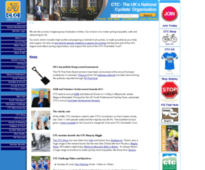 ctc.org.uk: CTC Homepage - CTC the UK's national cyclists' organisation
CTC - the UK's national cyclists organisation