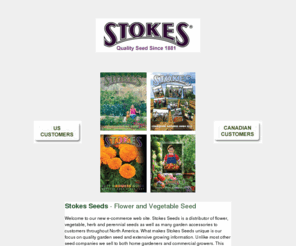 gour-maizesweet.info: Flower Garden Seeds and Vegetable Garden Seeds | Stokes Seeds
Stokes Seeds is a North American distributor of flower, vegetable, herb and perennial seeds to commercial growers and home gardeners.