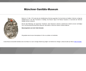 rotkreuz-museum.com: MÜNCHNER-SANITÄTS-MUSEUM
