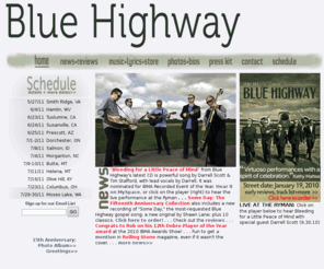 bluehighwayband.com: Blue Highway
Blue Highway: This Grammy-nominated band, at the 14-year mark, is one of the most esteemed and influential groups in contemporary bluegrass music.