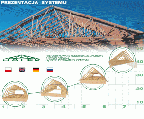 hatek.com.pl: HATEK
Oferujemy wysokiej jakoci konstrukcje dachowe. Technologia ktr stosujemy pozwala na szerokie zastosowanie w obiektach budownictwa mieszkaniowego, inwentarskiego, w powstawaniu obiektw handlowo - usugowych, budynkw magazynowo - skadowych.  Stosowanie tej technologii daje due moliwoci.