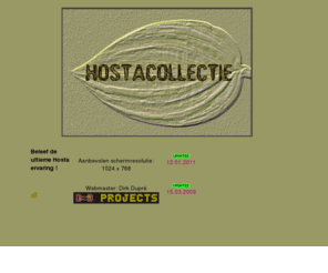 hostacollectie.be: Hostacollectie,beleef de ultieme Hosta ervaring
Hostacollectie, beleef de ultieme Hosta ervaring