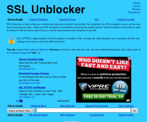 sslunblocker.com: SSL Unblocker | Free & Secure SSL Unblock Site SSL Unblocker is