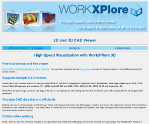 free-cad-viewer.com: WorkXPlore 3D:Free CAD Viewer 2D and 3D
Free 3D and 2D CAD Viewer