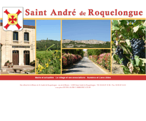 st-andre-roquelongue.com: Accueil - Mairie de Saint André de Roquelongue dans l'Aude
Saint André de Roquelongue dans l'Aude - Mairie de St André de Roquelongue