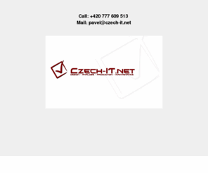 czech-it.net: Czech-IT.net: Design - Analyse - Production - Maintenance
Czech-IT.net: Design - Analyse - Production - Maintenance