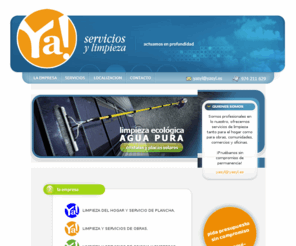 yasyl.es: Ya! Servicios & Limpieza
Empresa en Huesca que ofrece servicios y limpieza para el hogar, empresas, comunidades, obras