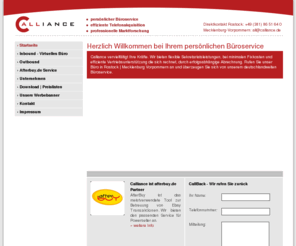 calliance.de: Broservice - Callcenter - Telefonservice - Calliance
Wir fhren Marktforschung, Telefonumfragen, Telefonakquisition oder Telefonmarketing nach Ihren Vorgaben durch.