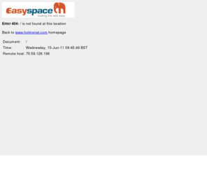holmenet.com: Easyspace Error 404 file not found
Easyspace offers domain ownership from just $5 per year. Free and low cost web hosting packages.
   Over 500,000 clients world-wide MySQL database support, Real Audio and Video streaming. Great domain and hosting reseller packages
