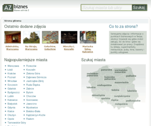 mapy24.com.pl: Punkty biznesowe z Twojej okolicy - AZbiznes
