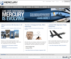 mc.com: Mercury Computer Systems is the best-of-breed provider of open, application-ready, multi-INT subsystems for the Intelligence, Surveillance and Reconnaissance (ISR) market.
Mercury Computer Systems is the best-of-breed provider of open, application-ready, multi-INT subsystems for the Intelligence, Surveillance and Reconnaissance (ISR) market.