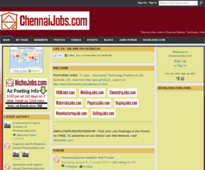 chennaicareers.com: ChennaiJobs.com - Chennai Jobs, Jobs in Chennai, Madras, Tamilnadu, India
Jobs in Chennai, Tamilnadu, India for all industries and specialties. Network for all things in Chennai.