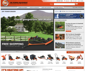 drpower.mobi: DR® Power Equipment - Equipment for Country Properties - Brush Mowers, Wood Chippers, Backhoes, Rototillers, Lawn Vacuums and more
Wood Chippers, Brush Mowers, Stump Grinders, String Trimmers Mowers, Leaf  Vacs, Lawn Vacuums, Rototillers, Backhoes, and more. DR Power - makers of outdoor power equipment for homeowners.