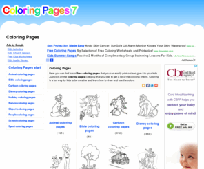 coloringpages7.com: Coloring Pages 7
Coloring pages 7 is full of free cool coloring pages for kids. Just print and color.
