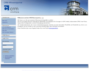 crm-light-wissen.com: CRM-Wissensportal
CRM Wissensportal der CRM Consulting AG