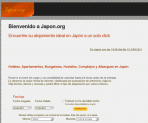 japon.org: Hoteles en Japón Apartamentos,  Bungalows,  Hostales,  Complejos y Albergues
Choose this website and you will discover an useful and attractive online travel resource, a careful selection of the best hotels of the world, with the best possible rates.