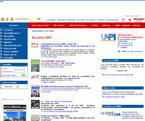 unpi.org: UNPI : Union Nationale de la Propriété Immobilière - Accueil
UNPI : association de défense et dinformation des propriétaires immobiliers, lUNPI conseille, informe, écoute, représente et fédère les propriétaires, réseau de proximité, chambres syndicales présentent sur toute la France