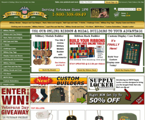 usmedals.com: Military Medals, Patches, Gear and More | Medals of America
Medals of America is the source for official military medals and ribbons.