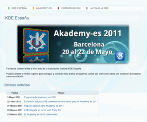 kde-espana.es: KDE España - KDE España
KDE Homepage, KDE.org