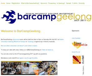 barcampgeelong.org: BarCampGeelong
