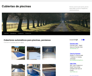 cubiertas-de-piscinas.eu: Cubiertas de piscinas | Piscinas, accesorios para piscina, piscinas desmontables, productos, limpiafondos, cubiertas de piscinas
