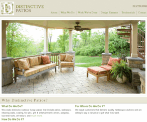 distinctivepatio.com: Distinctive Patios
Creating distinctive outdoor living spaces that include patios, walkways, retaining walls, seating, firepits, grill & entertainment centers, driveways, and much more.