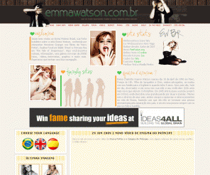 emmawatson.com.br: Emma Watson Brasil • sua fonte brasileira sobre a atriz Emma Watson  
