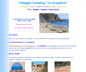 villaggiocampinglascogliera.com: Villaggio Camping "La Scogliera"
