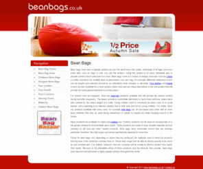 beanbags.co.uk: Bean bags, Bean Bag Chairs, Fun Bean Bag Furniture and Accessories | beanbags.co.uk
Cheap bean bags including chairs, leather, outdoor, gaming, filling and covers. Fun bean bag furniture at low prices and fast delivery.