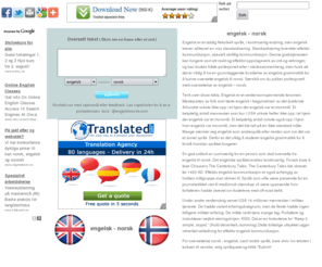 engelsknorsk.com: engelsk - norsk oversettelse
Oversett engelsk norsk