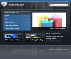 hostniner.com: HostNine - Affordable Web Hosting, Reseller, VPS & Dedicated Hosting
HostNine offers premium web hosting, reseller hosting, & dedicated server solutions with 24/7 support & 99.9% uptime. 877-251-HOST