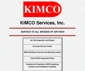 kimco-services.net: KIMCO Air Pak Services and Sales
Safety Equipment and Clothing